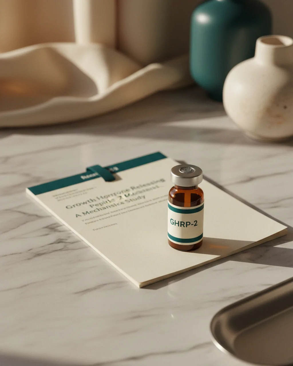 GHRP-2 amber peptide vial product shot