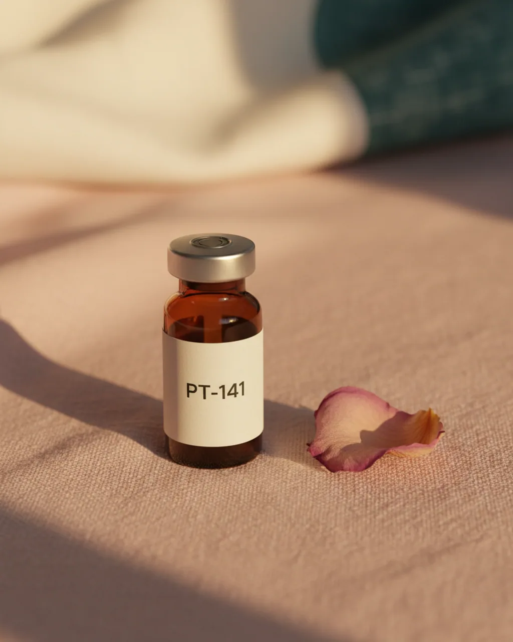 PT-141 amber peptide vial product shot