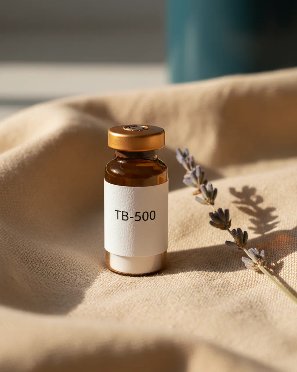 TB-500 amber peptide vial product shot